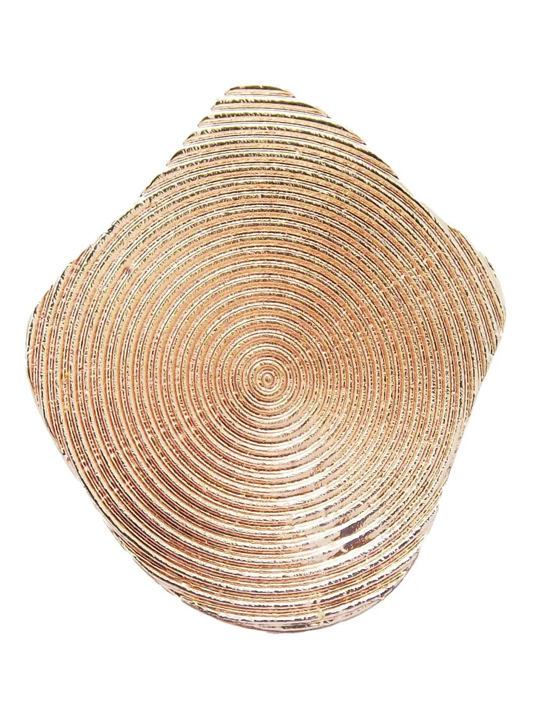 Golden Orbit Ring